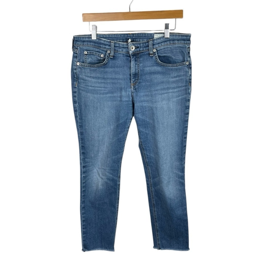 WJ279 Women’s Rag & Bone Low Rise Slim Designer Boyfriend Denim Jeans 29